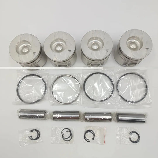New 4 Sets STD Piston Kit With Ring 12010-54T00 Fit For Nissan BD30 Engine 96MM-Piston Kit-BeeSpareParts