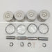 New 4 Sets STD Piston Kit With Ring 12010-54T00 Fit For Nissan BD30 Engine 96MM-Piston Kit-BeeSpareParts