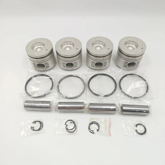 New 4 Sets STD Piston Kit With Ring 12010-54T00 Fit For Nissan BD30 Engine 96MM-Piston Kit-BeeSpareParts