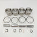 New 4 Sets STD Piston Kit With Ring 12010-54T00 Fit For Nissan BD30 Engine 96MM-Piston Kit-BeeSpareParts