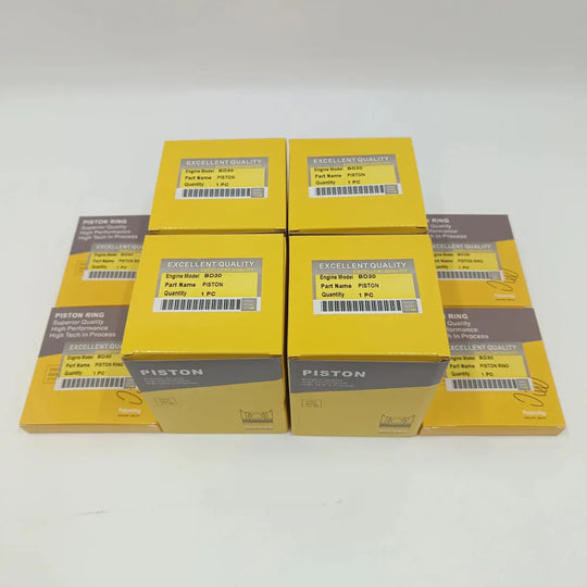 New 4 Sets STD Piston Kit With Ring 12010-54T00 Fit For Nissan BD30 Engine 96MM-Piston Kit-BeeSpareParts