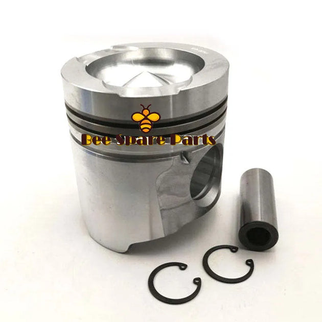 New 4 Sets STD Piston Kit With Ring 1W6757 1290359 Fit For Caterpillar 3304 3304B Engine 120.65MM-Replacement Aftermarket Parts