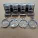 New 4 Sets STD Piston Kit With Ring 30H17-02110 Fit For Mitsubishi K4N Engine 90MM-BeeSpareParts