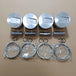 New 4 Sets STD Piston Kit With Ring 30H17-02110 Fit For Mitsubishi K4N Engine 90MM-BeeSpareParts