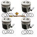New 4 Sets STD Piston Kit With Ring 310-9905 Fit For Caterpillar C4.4 Engine 105MM-Replacement Aftermarket Parts