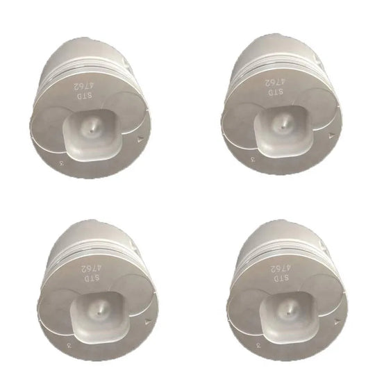 New 4 Sets STD Piston Kit With Ring 8-97176-852-0 Fit For Isuzu 4JC1 Engine 88MM-Replacement Aftermarket Parts
