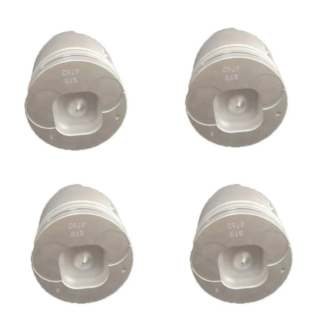 New 4 Sets STD Piston Kit With Ring 8-97176-852-0 Fit For Isuzu 4JC1 Engine 88MM-Replacement Aftermarket Parts