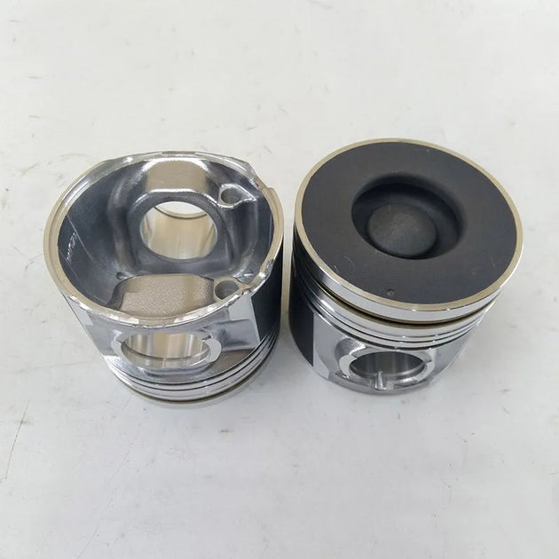 New 4 Sets STD Piston Kit With Ring 8-97355-672-2 Fit For Isuzu 4JK1 Engine 95.4MM-Replacement Aftermarket Parts