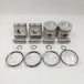 New 4 Sets STD Piston Kit With Ring ME016895 Fit For Mitsubishi 4D33 Engine 108MM-BeeSpareParts