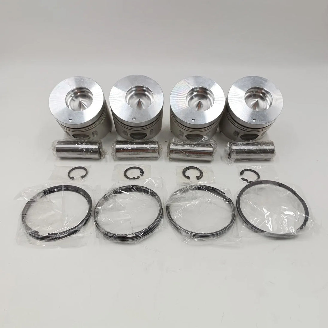New 4 Sets STD Piston Kit With Ring ME016895 Fit For Mitsubishi 4D33 Engine 108MM-BeeSpareParts
