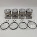 New 4 Sets STD Piston Kit With Ring ME016895 Fit For Mitsubishi 4D33 Engine 108MM-BeeSpareParts