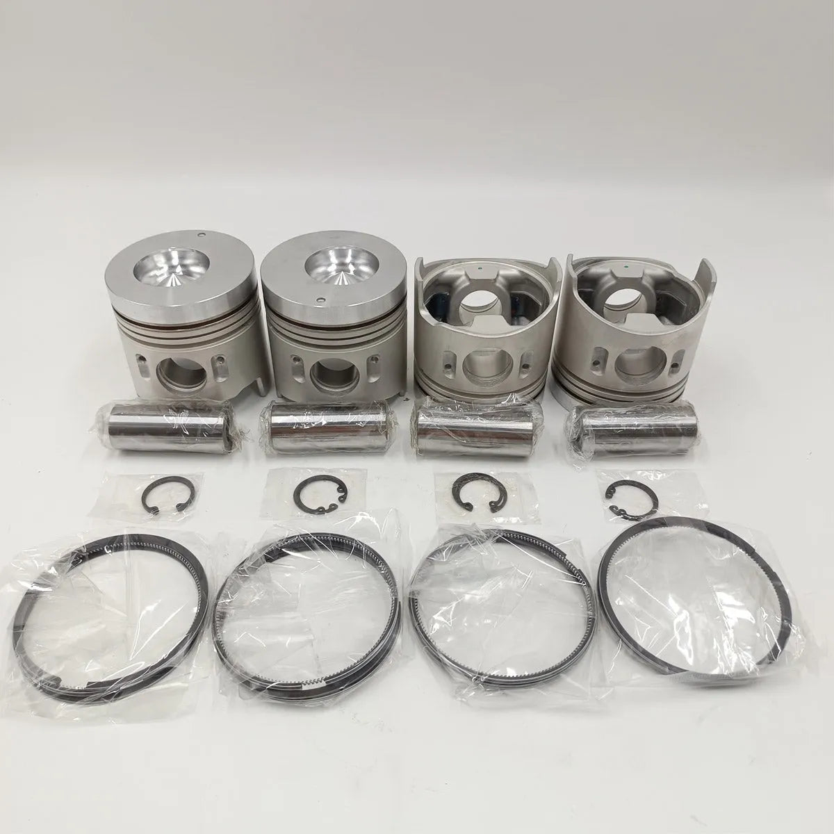 New 4 Sets STD Piston Kit With Ring ME016895 Fit For Mitsubishi 4D33 Engine 108MM-BeeSpareParts