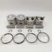 New 4 Sets STD Piston Kit With Ring ME016895 Fit For Mitsubishi 4D33 Engine 108MM-BeeSpareParts