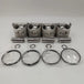 New 4 Sets STD Piston Kit With Ring ME016895 Fit For Mitsubishi 4D33 Engine 108MM-BeeSpareParts