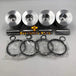 New 4 Sets STD Piston Kit With Ring ME018825 Fit For Mitsubishi 4D35 Engine 110MM-BeeSpareParts