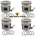 New 4 Sets STD Piston Kit With Ring U5PR0062 3135M161 315-3395 Fit For Caterpillar C4.4T Engine 105MM-Replacement Aftermarket Parts