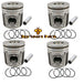 New 4 Sets STD Piston Kit With Ring U5PR0062 3135M161 315-3395 Fit For Caterpillar C4.4T Engine 105MM-Replacement Aftermarket Parts