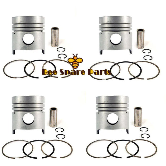 New 6 Sets STD Piston Kit With Ring 12010-Z5600 Fit For Nissan FD6 Engine 100MM-Piston Kit-BeeSpareParts