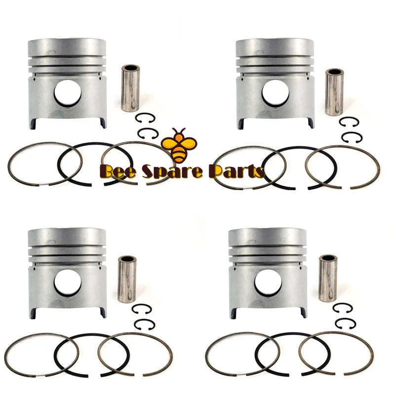 New 6 Sets STD Piston Kit With Ring 12010-Z5600 Fit For Nissan FD6 Engine 100MM-Piston Kit-BeeSpareParts