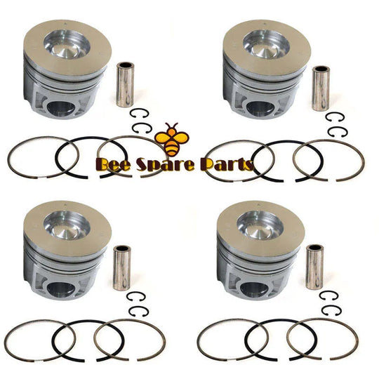 New 6 Sets STD Piston Kit With Ring 12011-Z5801 Fit For Nissan FE6 Engine 108MM-Piston Kit-BeeSpareParts