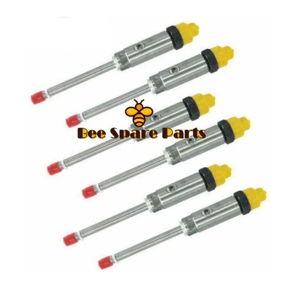 NEW 6 x FUEL INJECTOR 4W7017 PENCIL NOZZLE FOR CAT CATERPILLAR 3306 3406B 245-Replacement Aftermarket Parts