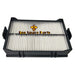 New Air Conditioner and Heater Duct Filter 4S00686R Compatible with John Deere 120D 130G 160GLC 180GLC 190DW-BeeSpareParts