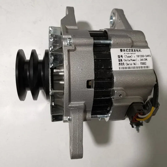 New Alternator 0-35000-3013 1-81200-297-0 for ISUZU Engine 24V-Replacement Aftermarket Parts