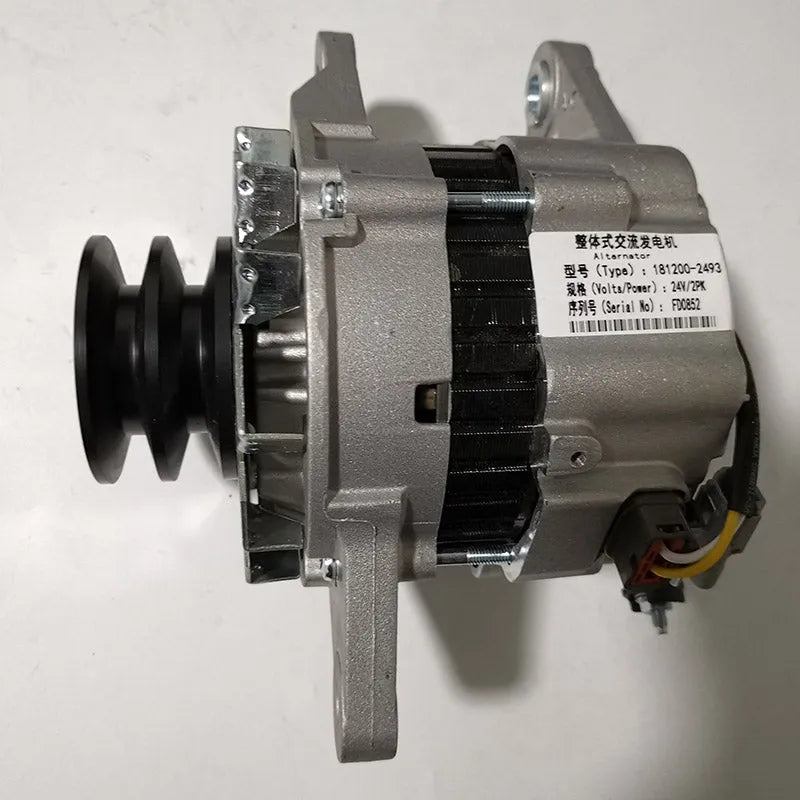 New Alternator 0-35000-3013 1-81200-297-0 for ISUZU Engine 24V-Replacement Aftermarket Parts