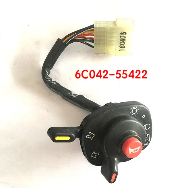 New Combination Switch 6C042-55422 6C04255422 for Kubota M6040 M7040 M9540-Replacement Aftermarket Parts