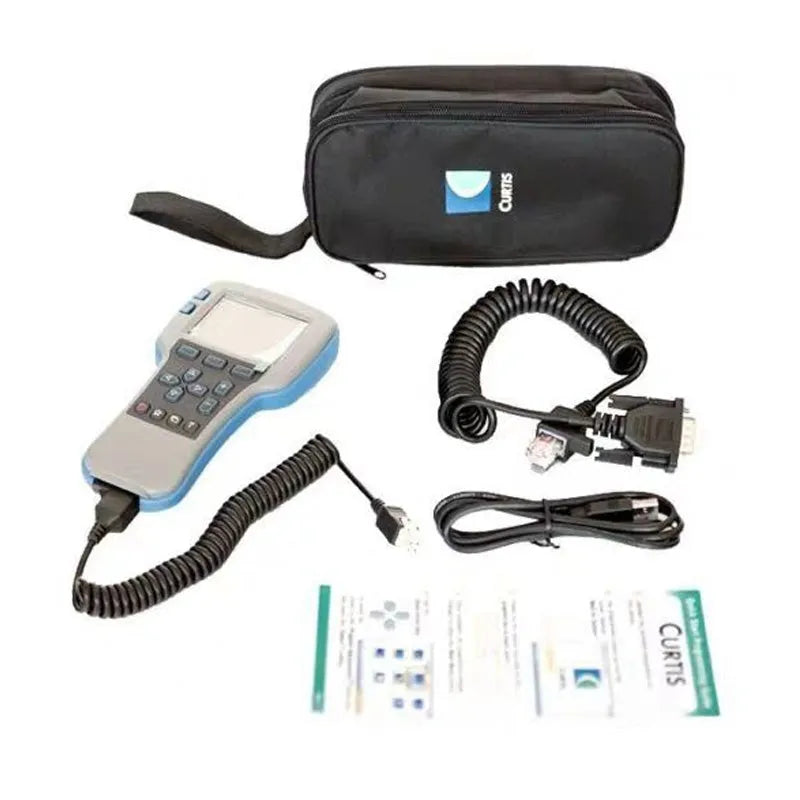 New Curtis 1313K-4331model Dealer Level Handset Handheld Programmer with 4-pin Molex cable, DB-9 cable, USB cable-BeeSpareParts