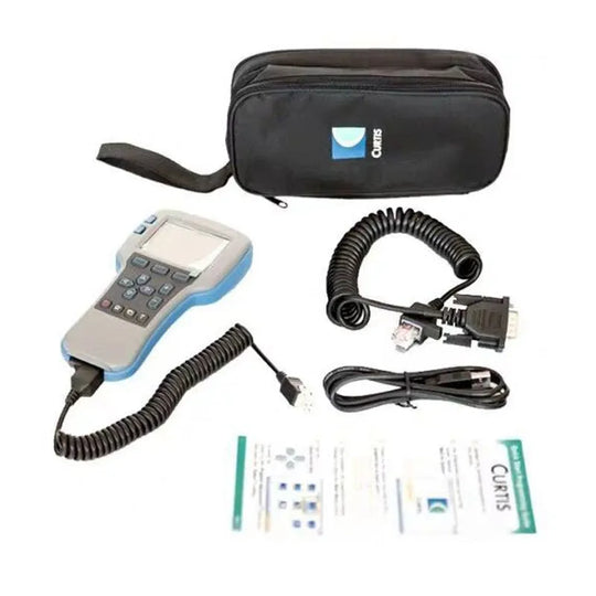New Curtis 1313K-4331model Dealer Level Handset Handheld Programmer with 4-pin Molex cable, DB-9 cable, USB cable-BeeSpareParts