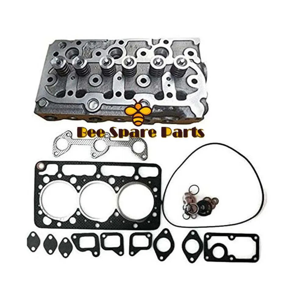 New Cylinder Head Fits Kioti Tractor(s) LB1914 C/W Valves & Gaskets Kits-BeeSpareParts