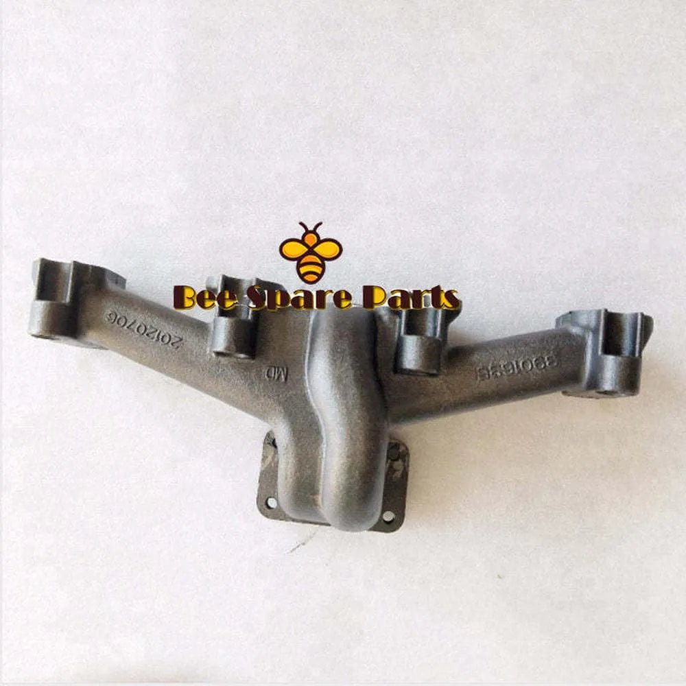 NEW EXHAUST MANIFOLD Fits For 4D102 Engine KOMATSU PC100-6 PC120-6 PC60-7-BeeSpareParts