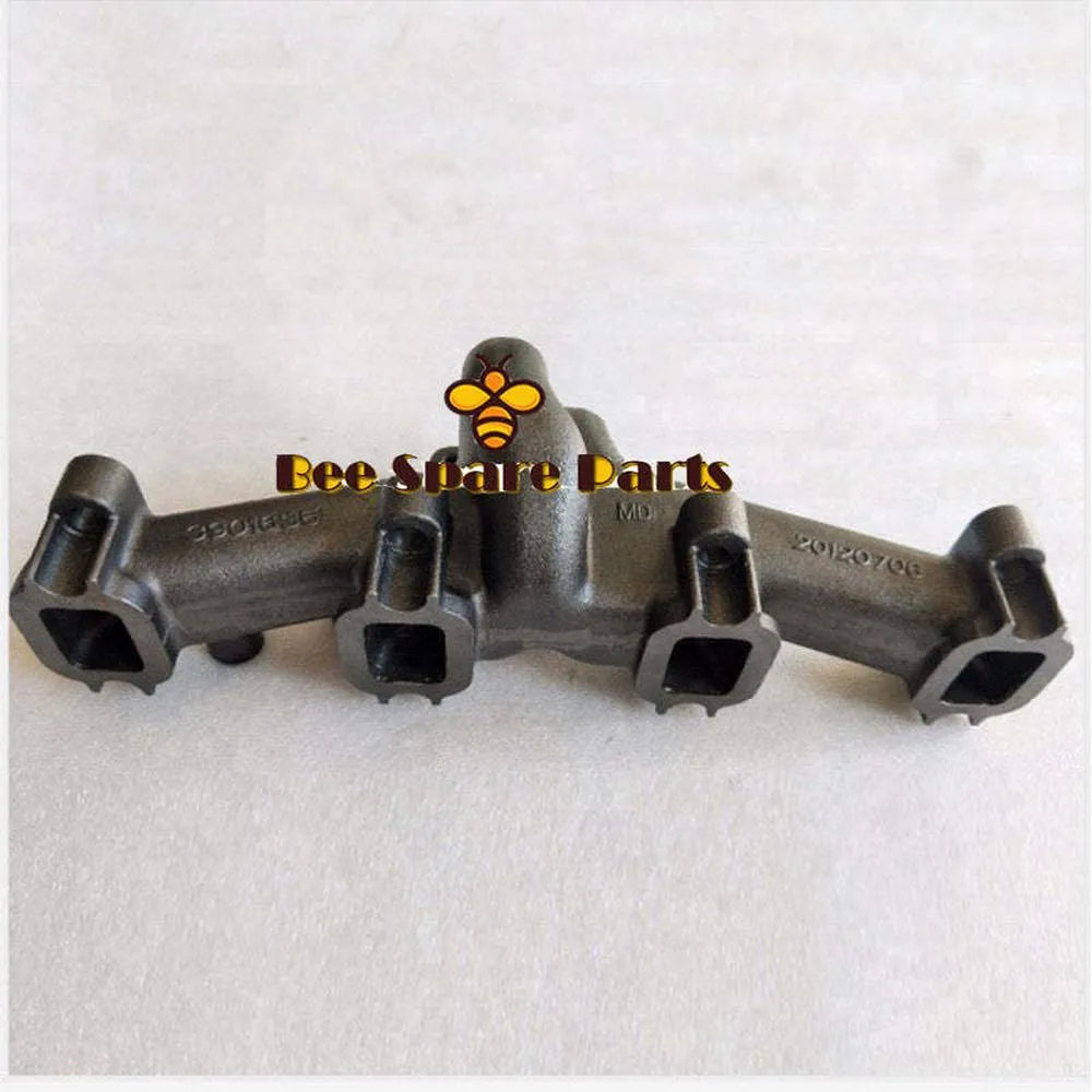 NEW EXHAUST MANIFOLD Fits For 4D102 Engine KOMATSU PC100-6 PC120-6 PC60-7-BeeSpareParts