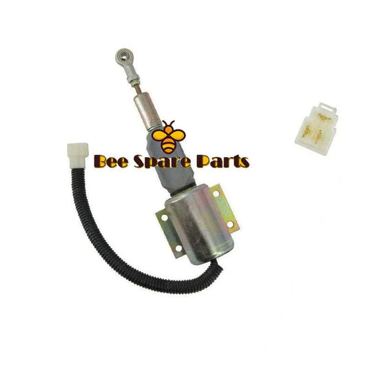 NEW FUEL SHUT-OFF SOLENOID FITS JOHN DEERE RE502473 SA-4257-12-BeeSpareParts
