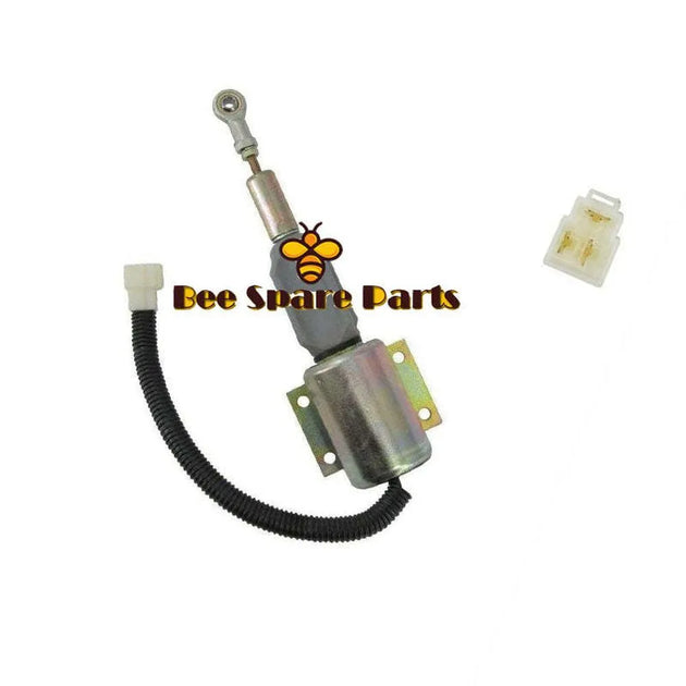 NEW FUEL SHUT-OFF SOLENOID FITS JOHN DEERE RE502473 SA-4257-12-BeeSpareParts