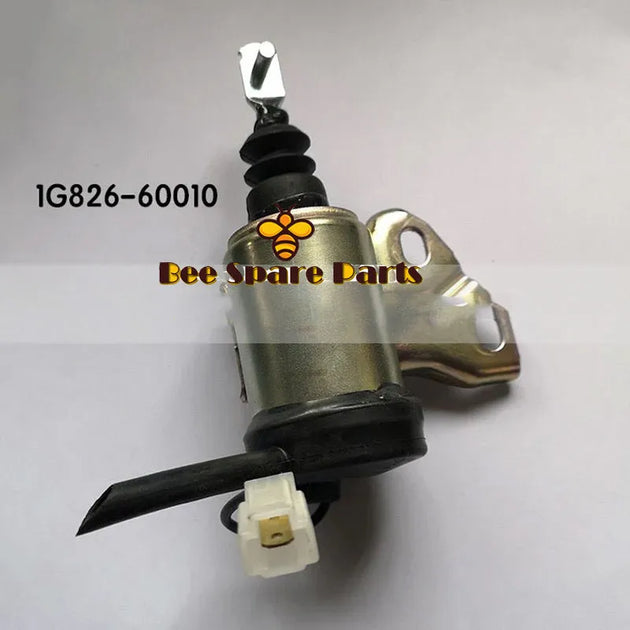 New Fuel Shutoff Soleniod Valve 1G826-60010 1G82660010 for Kubota D782 Engine-Replacement Aftermarket Parts
