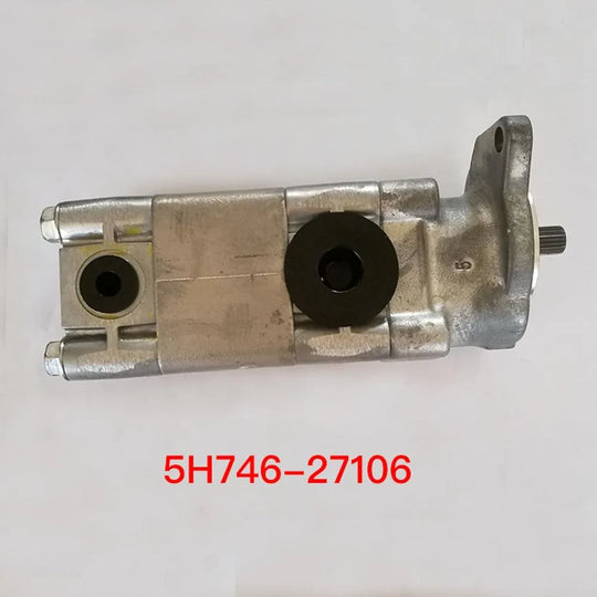 New Hydraulic Pump 5H746-27106 5H74627106 for Kubota V2403 Engine Harvester 758-Replacement Aftermarket Parts