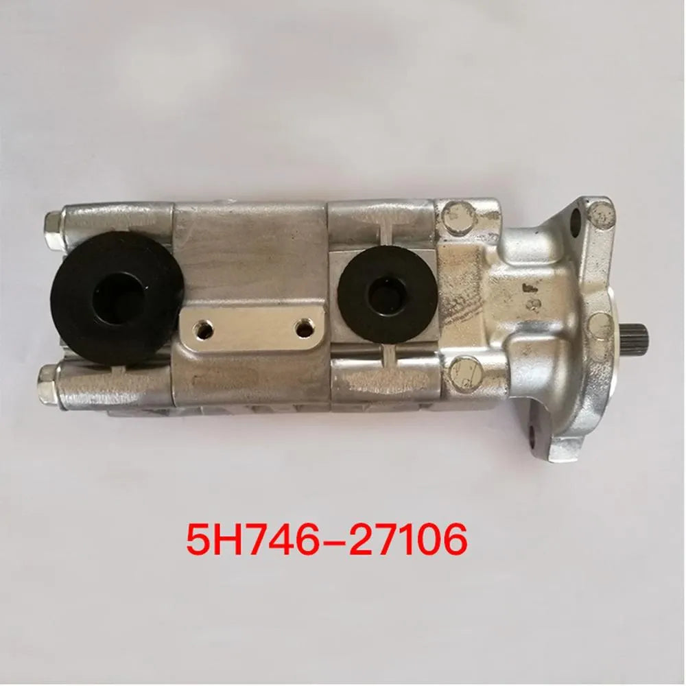 New Hydraulic Pump 5H746-27106 5H74627106 for Kubota V2403 Engine Harvester 758-Replacement Aftermarket Parts