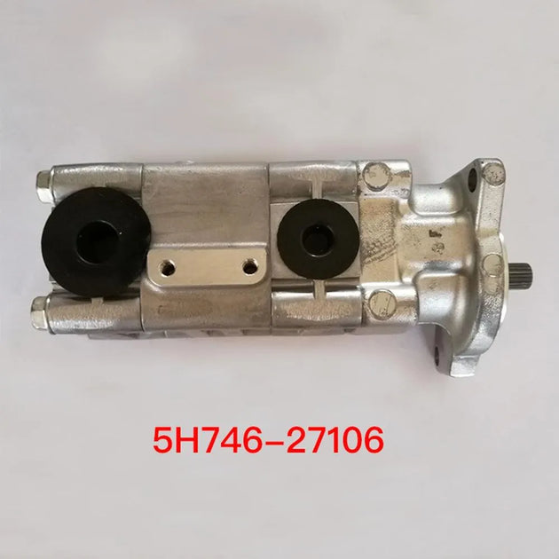 New Hydraulic Pump 5H746-27106 5H74627106 for Kubota V2403 Engine Harvester 758-Replacement Aftermarket Parts