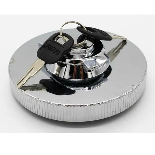 New Locking Fuel Cap 086-1781 099-8548 096-3100 For Caterpillar E110B E120B Key Marked 5P8500-Replacement Aftermarket Parts