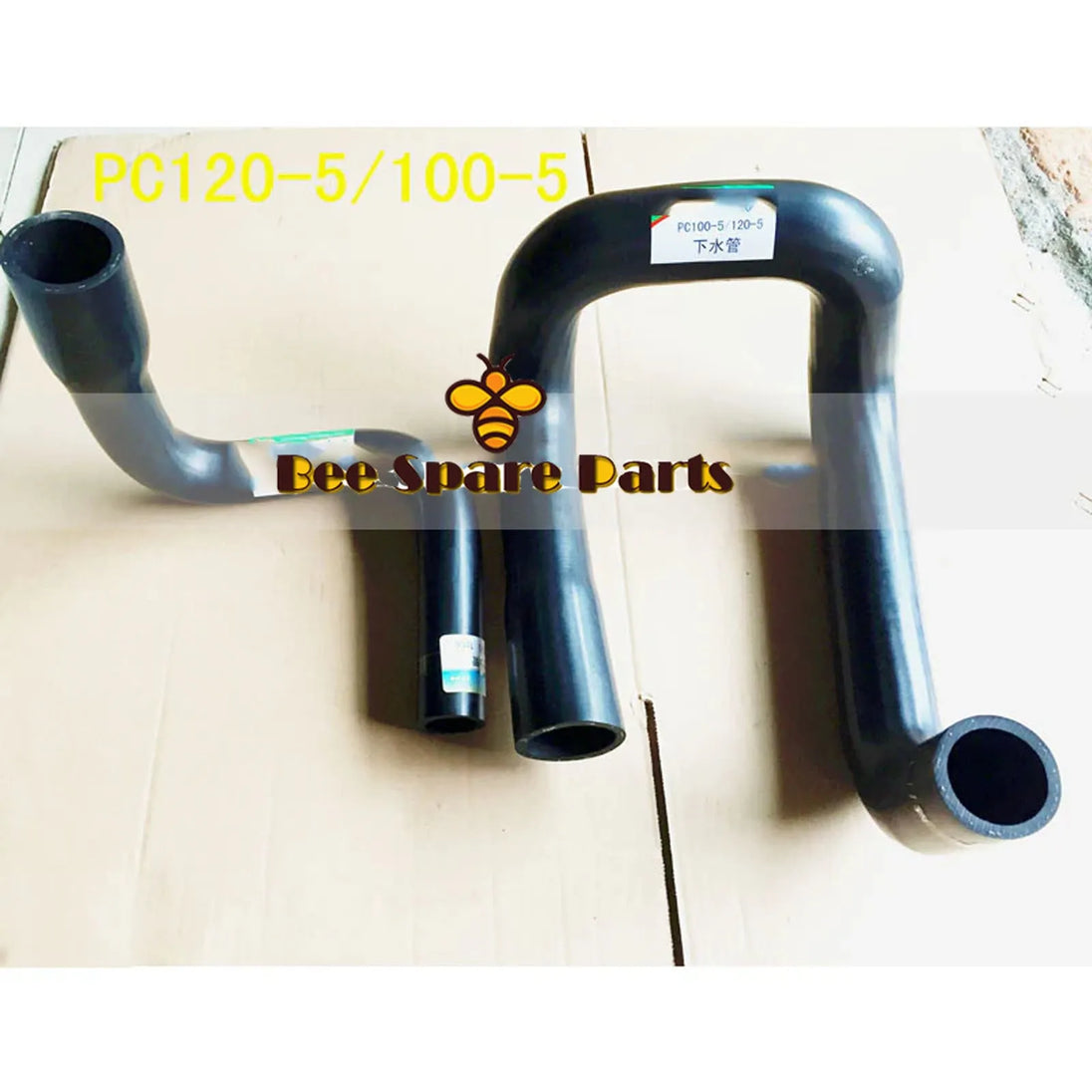 New Model Upper&Lower Radiator Hose For Komatsu Excavator PC100-5 PC120-5-BeeSpareParts