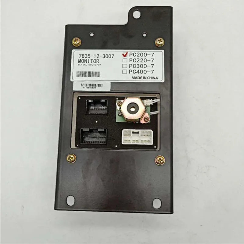New Monitor Panel 7835-12-1012 for Komatsu PC200LC-7 PC220-7 Excavator-BeeSpareParts
