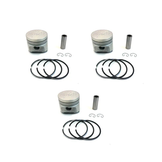 New Piston Kit & Rings STD for Kubota D950 Engine 3 Cylinders-Replacement Aftermarket Parts