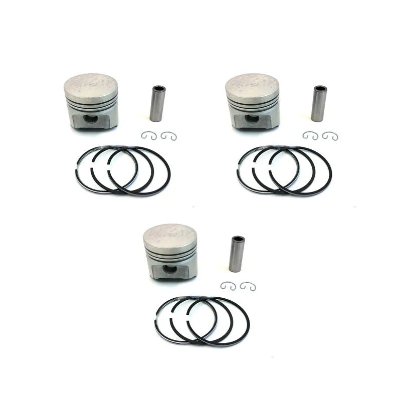 New Piston Kit & Rings STD for Kubota D950 Engine 3 Cylinders-Replacement Aftermarket Parts
