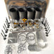 New Rebuild Kit For Mitsubishi S4S Engine Piston 32A17-10100 94mm-BeeSpareParts