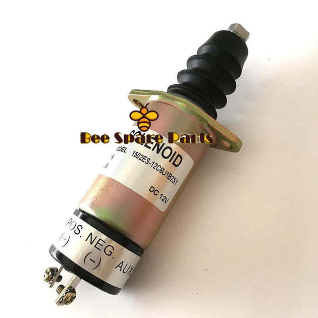 New Shutoff Solenoid Valve 1502ES-12C6U1B2S1 SA-3398 1502 12V Fits Bobcat Engine-BeeSpareParts