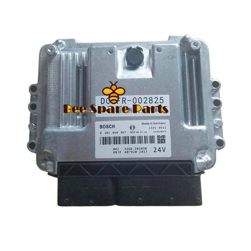 New SK130-8 SK140-8 Excavator D04FR Engine ECU Controller D04FR-004559 Computer Board 32GB-201030 407920-2413 0281020097-BeeSpareParts