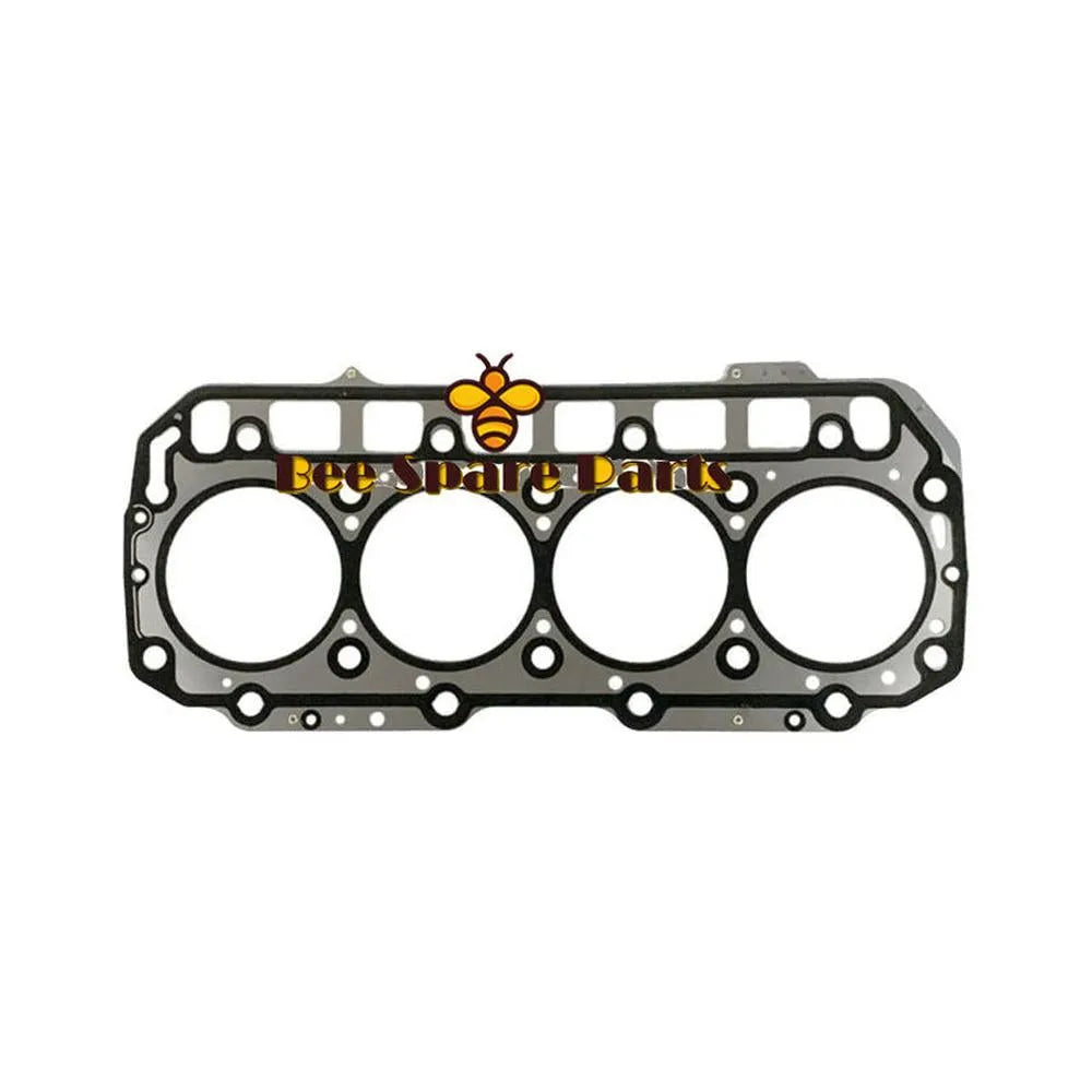 New Stainless Steel Head Gasket 129906-01340 For Yanmar 4TNV94 4TNV94L Engine Wheeled Excavator B55W-1-BeeSpareParts