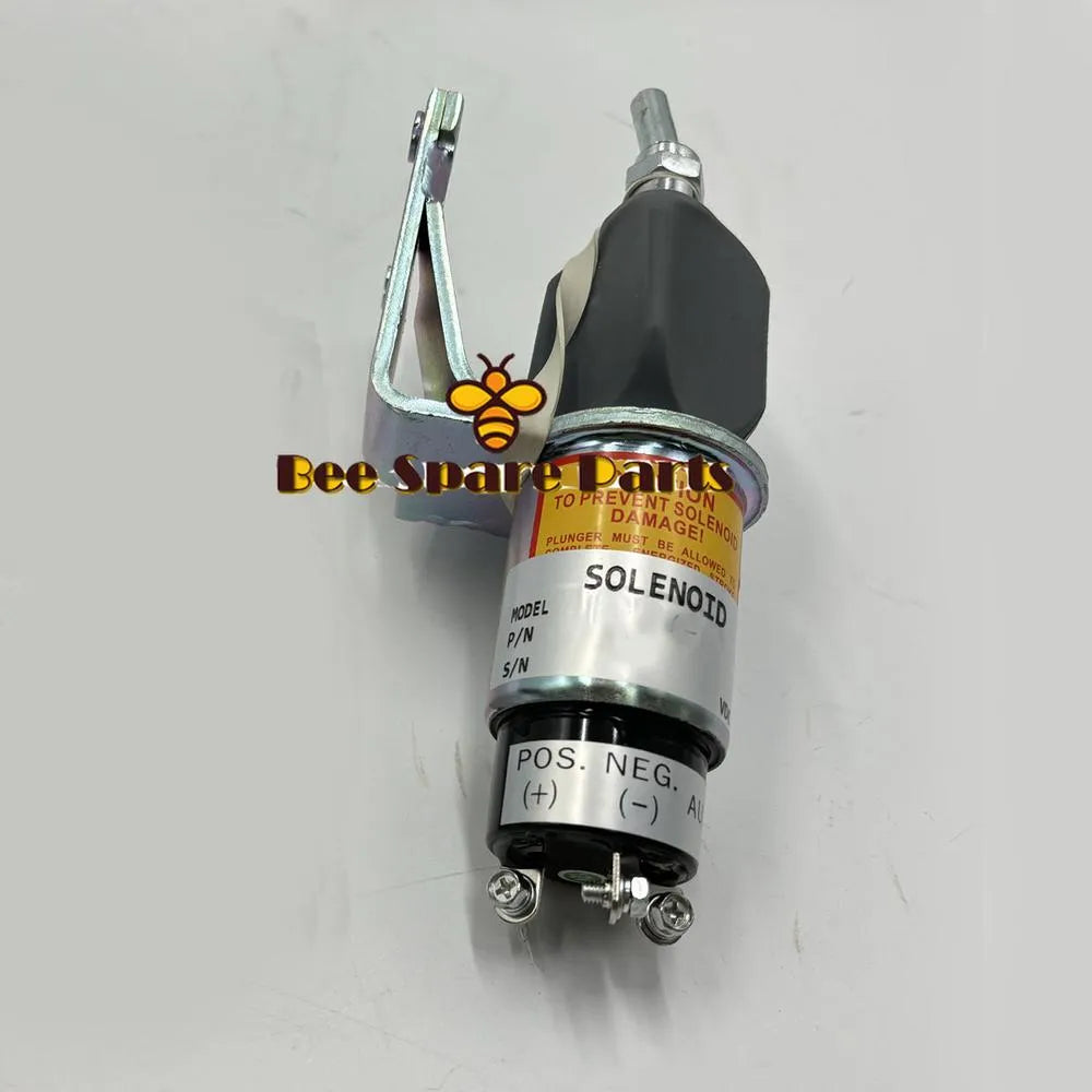 New Stop Solenoid 12V 2324007970 For Haulotte H14TX HA260PX HA80JRT-BeeSpareParts